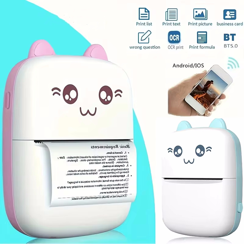 Mini portable thermal printer  - Mini Pocket Thermal Printer Paper Roll 评论和价格