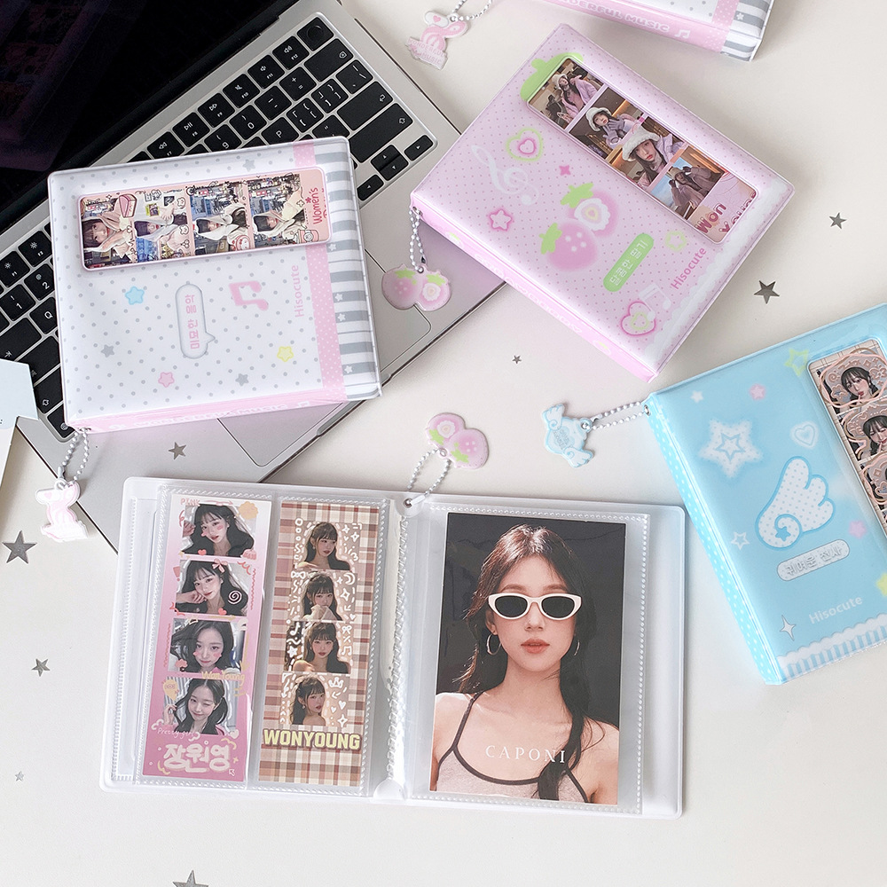 Kawaii Pocket Photocard Album  - Kpop Photo Card Binder 3 Inch 评论和价格