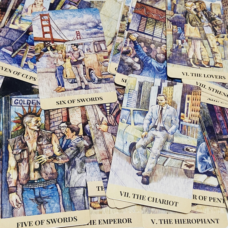 City Labyrinth Tarot Cards 78  - Tarot Deck With Guidebook 评论和价格