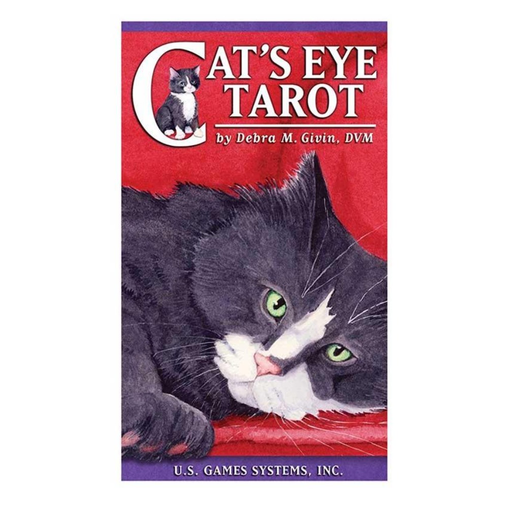 Cats Eye Tarot 12x7 cm Card Ga - Tarot Deck With Guidebook 评论和价格