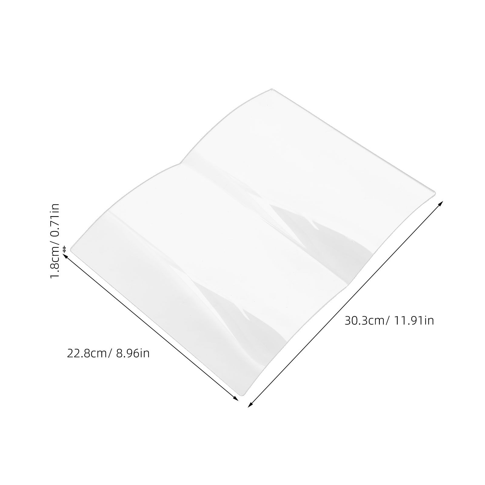 Clear Acrylic Book Stand Fan S - Clear Acrylic Book Stand Holder 评论和价格