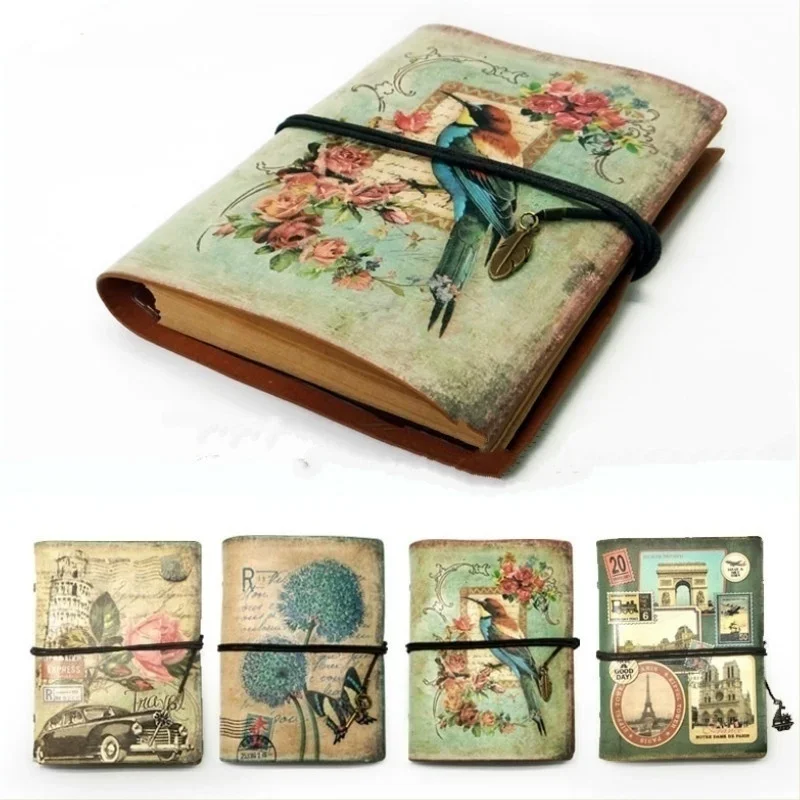 Mini Vintage Notebook Handmade - Vintage Leather Journal Notebook 评论和价格