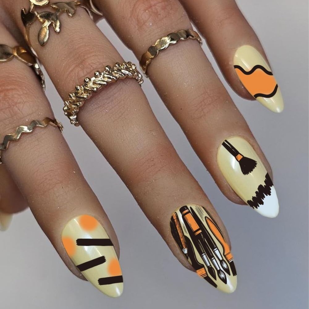 3pcs Stationery Nail Stamping  - Stationery Books 评论和价格