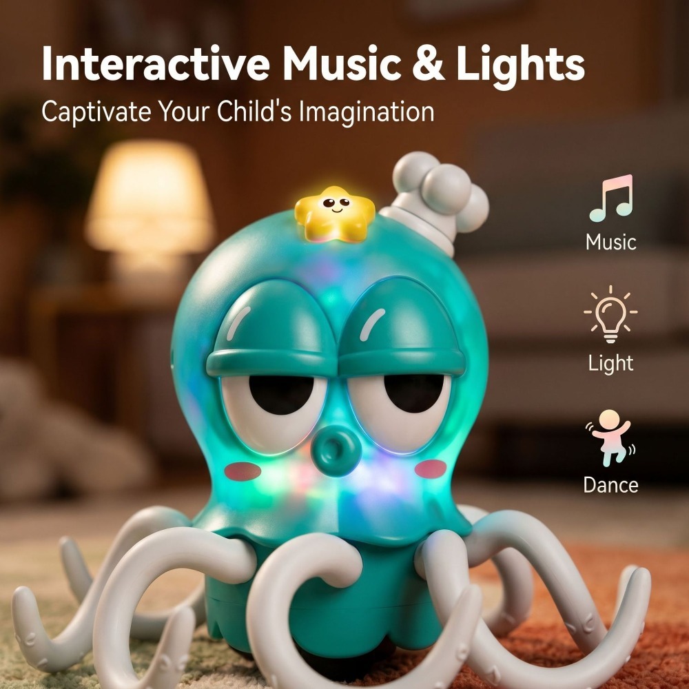 Electric Dancing Octopus Toy A - Music 评论和价格