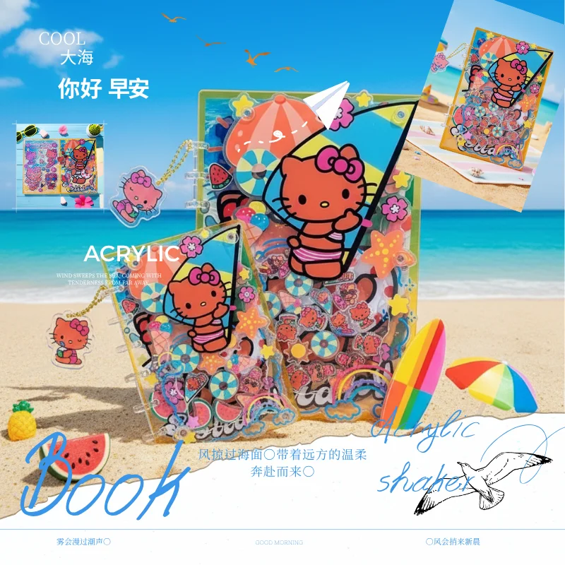 Acrylic Shaker Notebook A5 A7  - Stationery Books 评论和价格