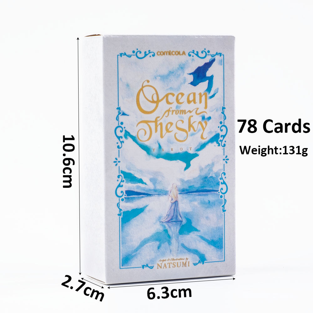 10.3*6cm Hand-Painted Watercol - Tarot Deck With Guidebook 评论和价格