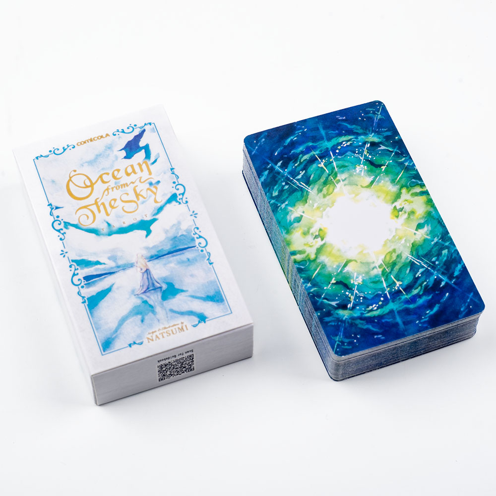 10.3*6cm Hand-Painted Watercol - Tarot Deck With Guidebook 评论和价格