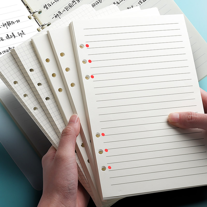 A5 A6 Loose Leaf Notebook Refi - A5 Spiral Dotted Grid Notebook 评论和价格