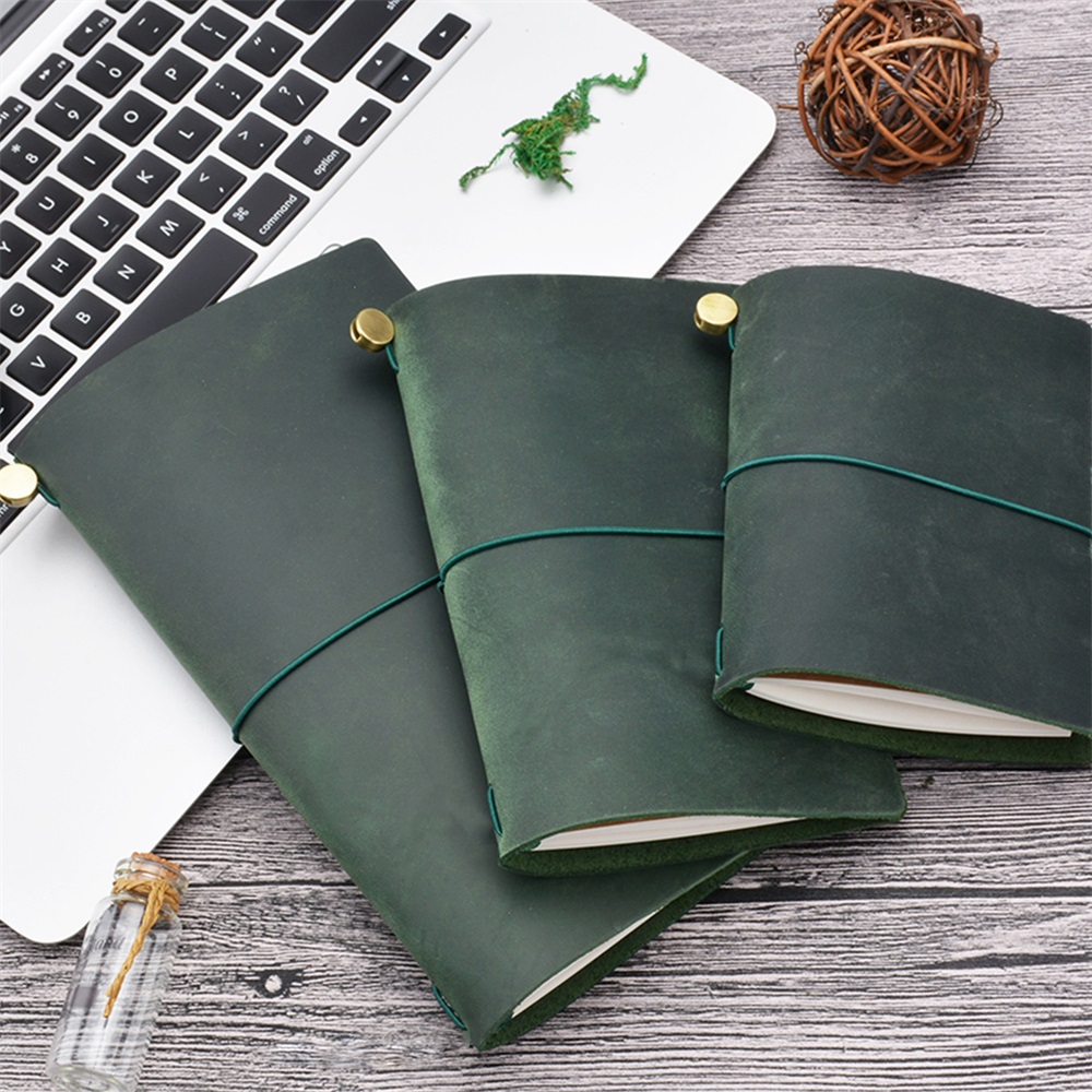 Genuine Leather Traveler Noteb - Vintage Leather Journal Notebook 评论和价格