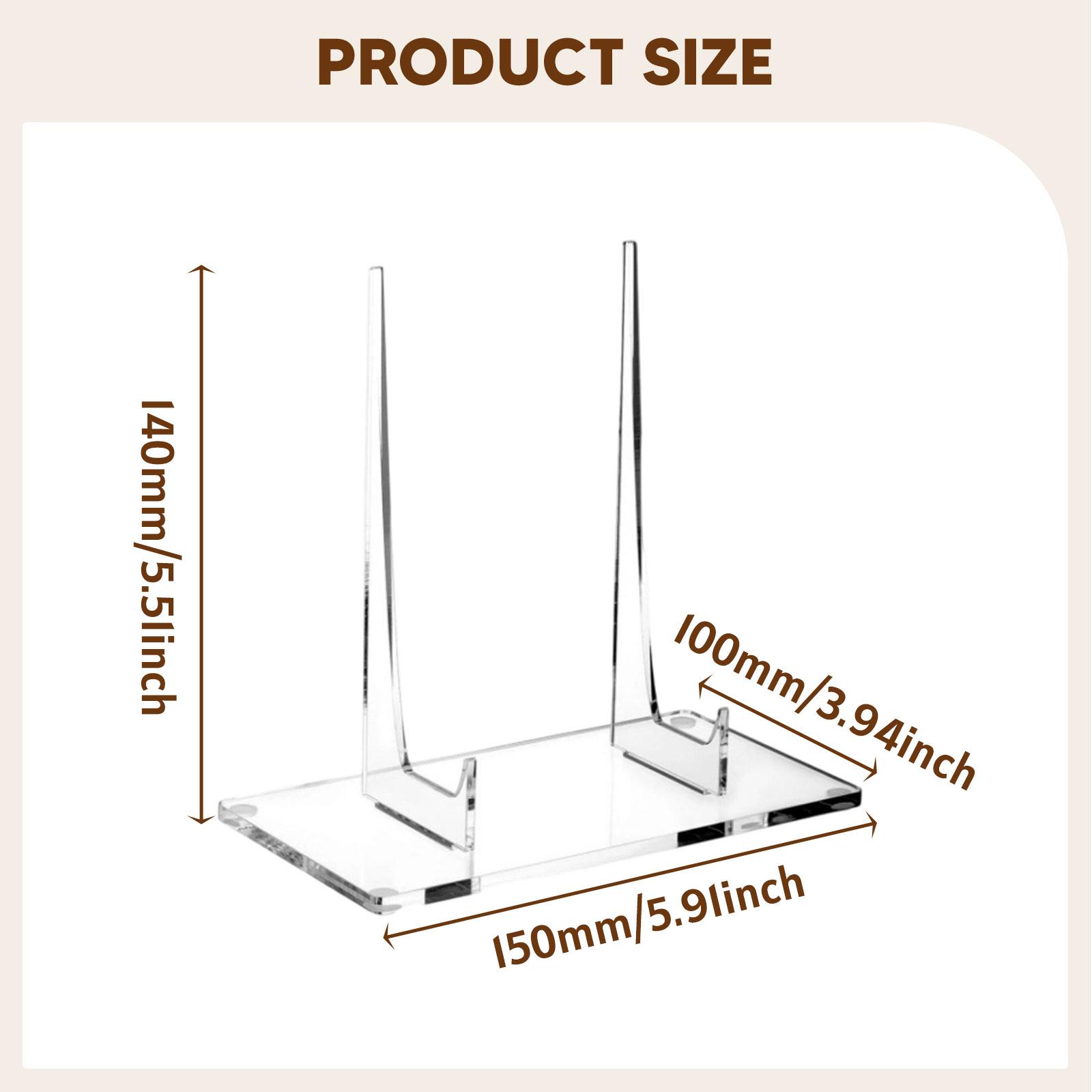 Display Stand Acrylic Clear Pl - Clear Acrylic Book Stand Holder 评论和价格