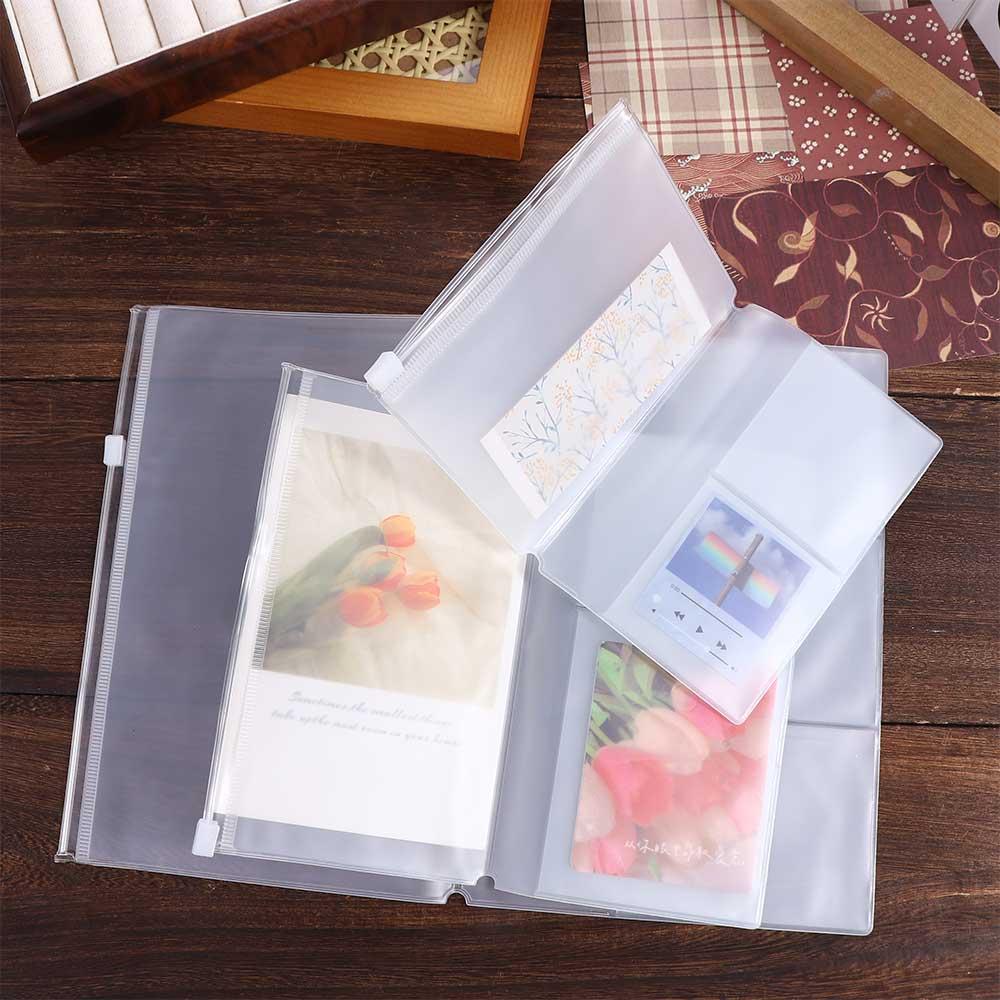 PVC Zipper Bag for Midori Trav - Vintage Leather Journal Notebook 评论和价格