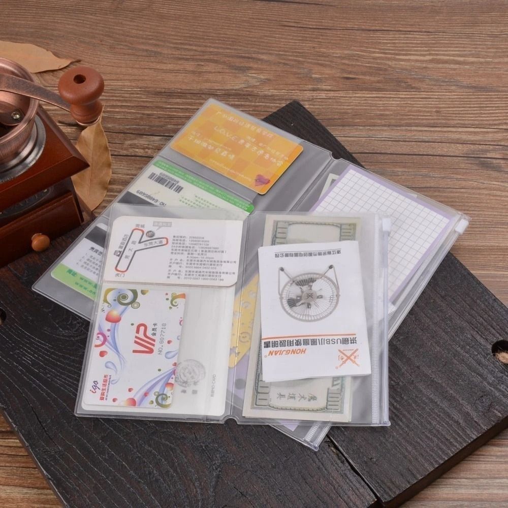 PVC Zipper Bag for Midori Trav - Vintage Leather Journal Notebook 评论和价格