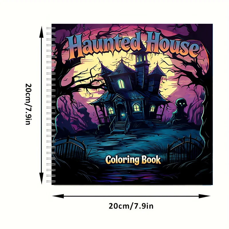 Haunted House Coloring Book fo - Adult Coloring Book Stress Relief 评论和价格