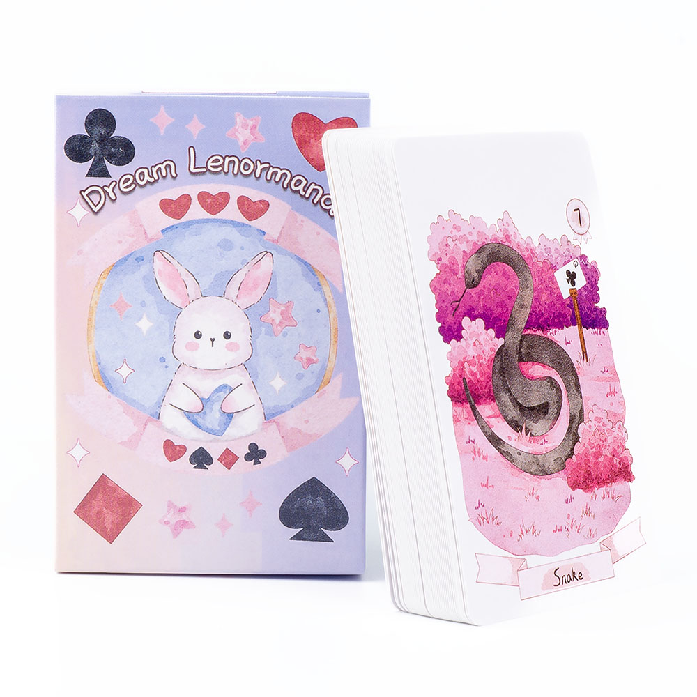 Rana Psychic Dream Lenormand T - Tarot Deck With Guidebook 评论和价格