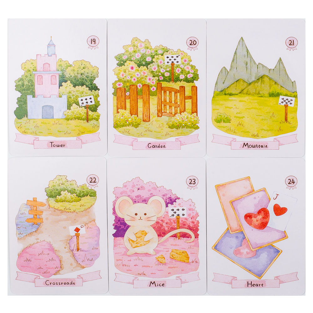 Rana Psychic Dream Lenormand T - Tarot Deck With Guidebook 评论和价格