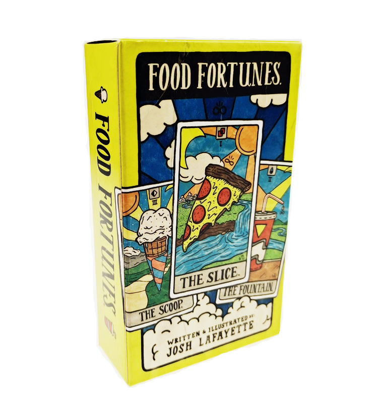 New 78 Illustrated Food&Drink  - Tarot Deck With Guidebook 评论和价格