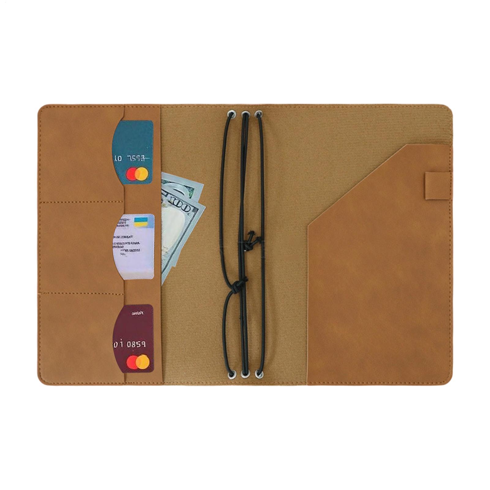 A5 Notebook Cover Vintage PU L - Vintage Leather Journal Notebook 评论和价格