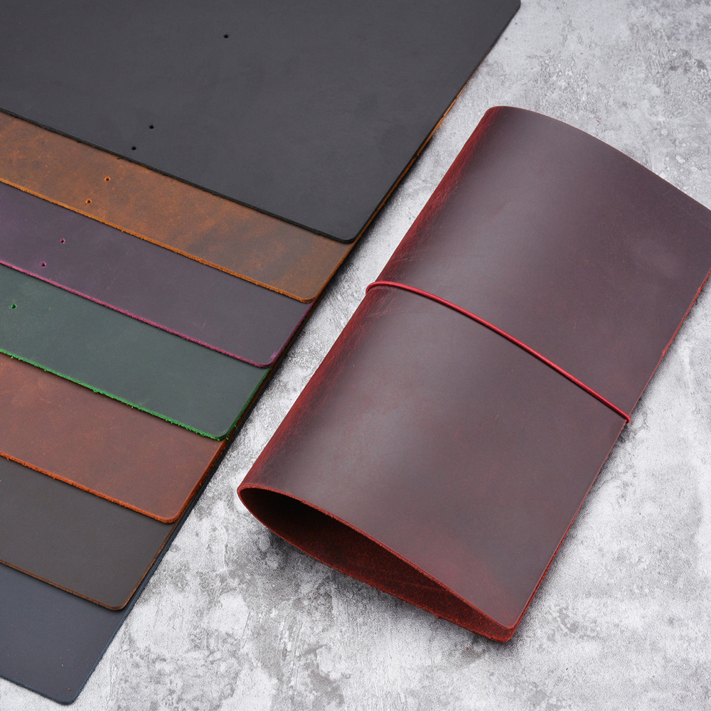 DIY Notebook Cover Crazy Horse - Vintage Leather Journal Notebook 评论和价格