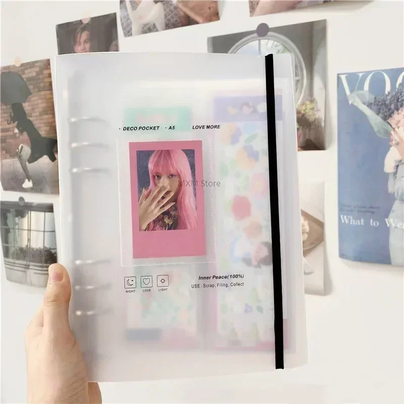 A5 Photocard Holder Album for  - Kpop Photo Card Binder 3 Inch 评论和价格
