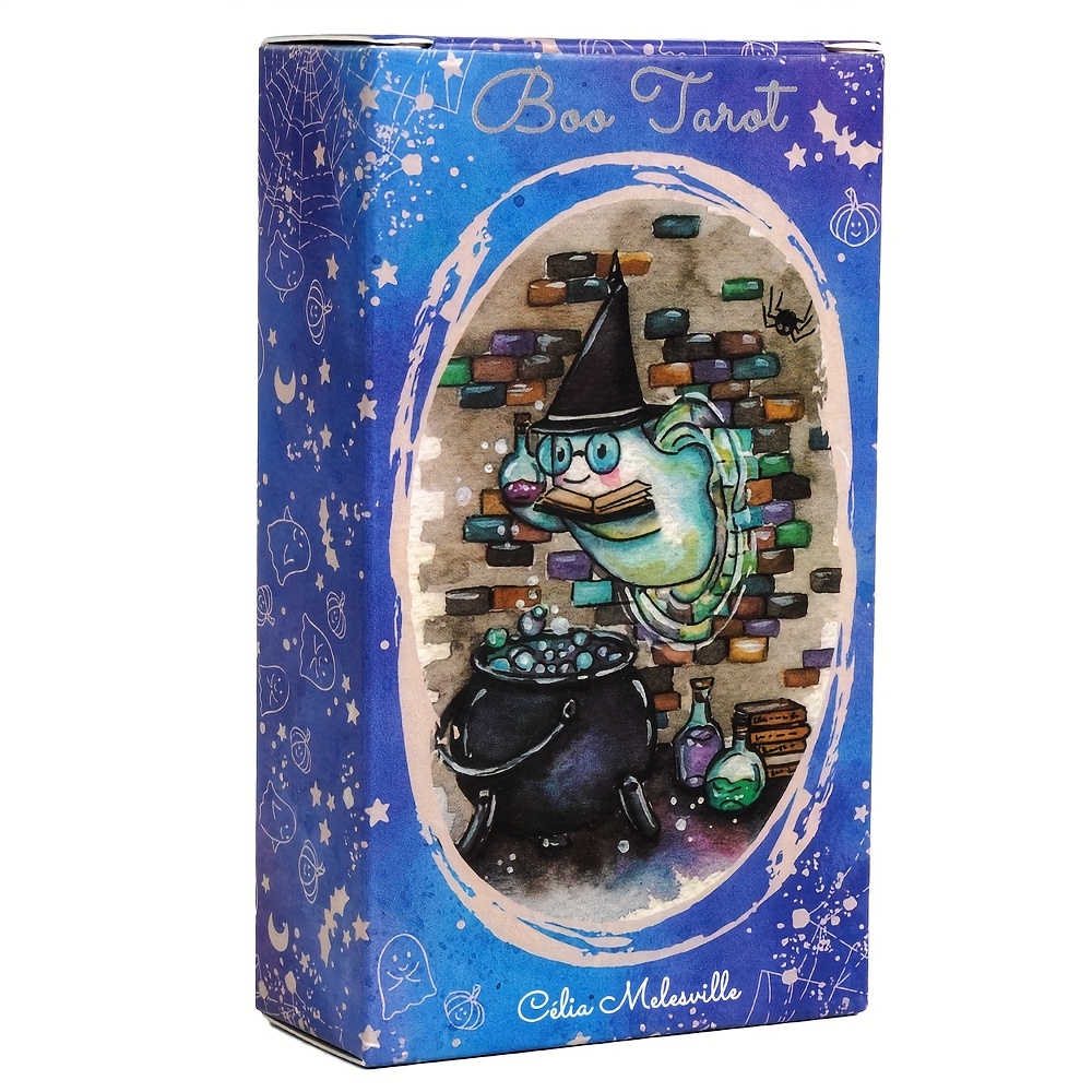 Boo Tarot Deck Ghosts Ghost Re - Tarot Deck With Guidebook 评论和价格