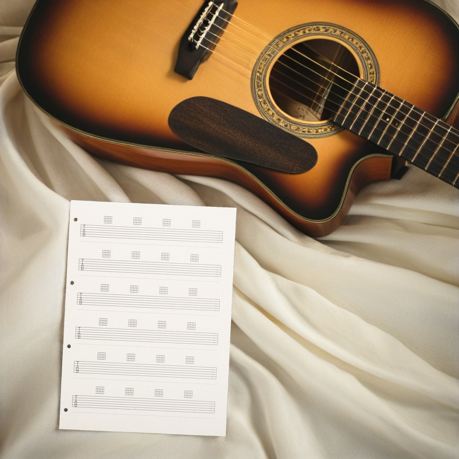 85Pcs Blank Guitar Tab Paper S - Blank Sheet Music Notebook 评论和价格