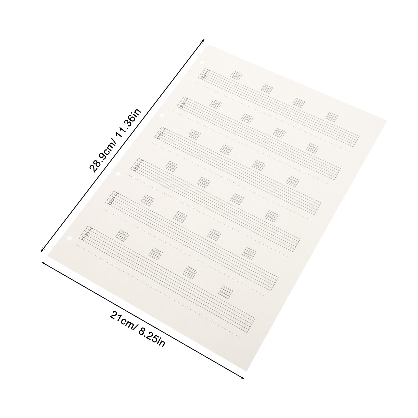85Pcs Blank Guitar Tab Paper S - Blank Sheet Music Notebook 评论和价格