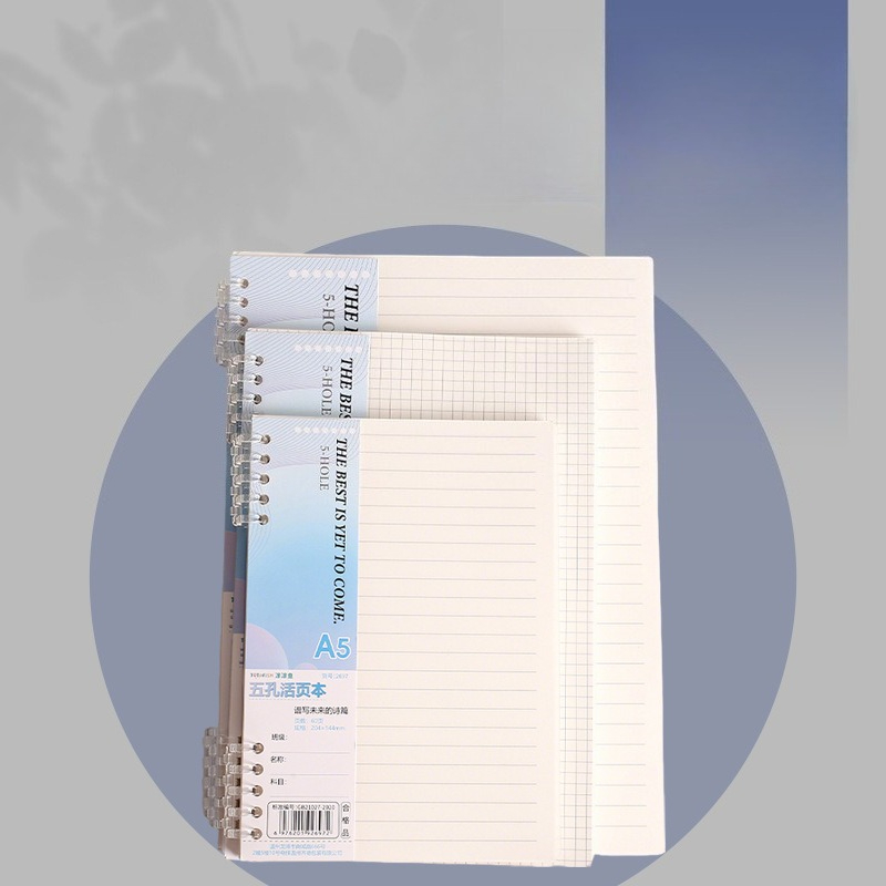 A4 B5 A5 Loose Leaf Notebook R - A5 Spiral Dotted Grid Notebook 评论和价格